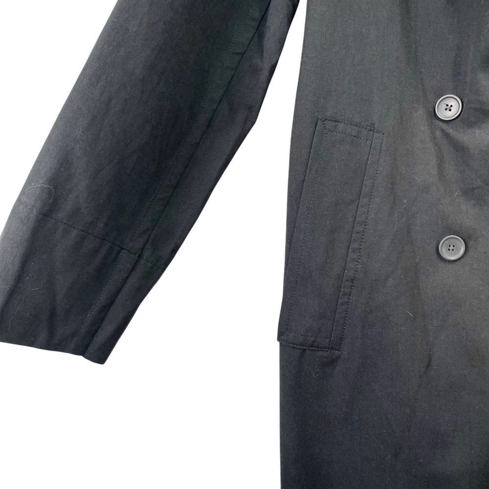 Everlane Drape‎ trench coat Size S black - Picture 7 of 10